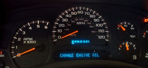how to reset change oil light on 2002 gmc sierra