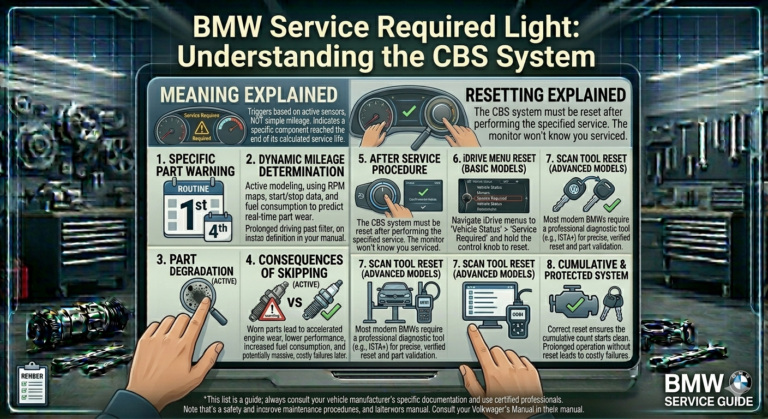 BMW Service Required Light