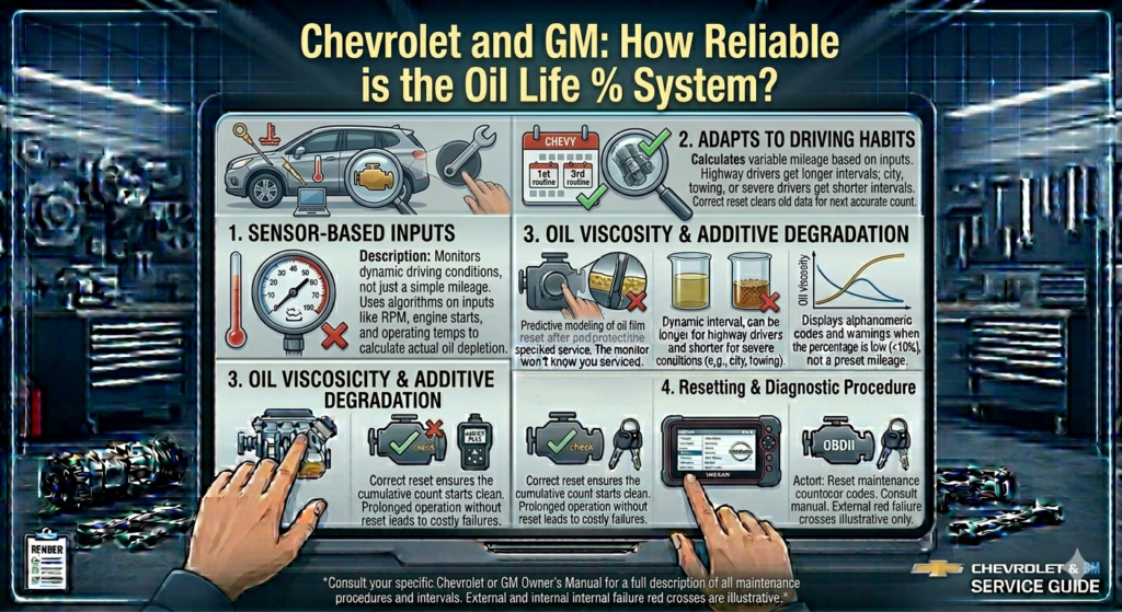 Chevrolet and GM Oil Life System.