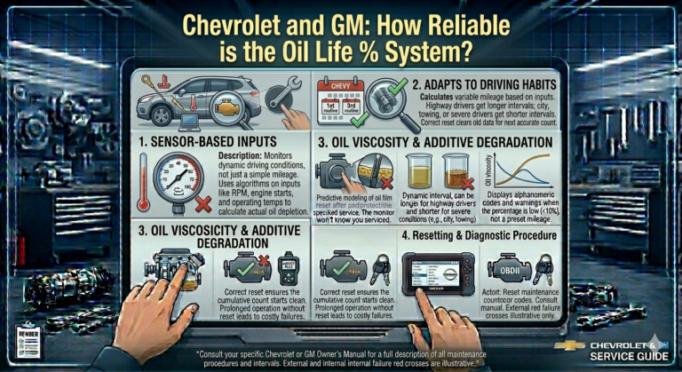 Chevrolet and GM Oil Life System.