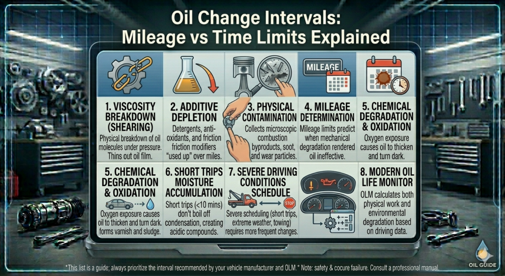 Oil Change Intervals Mileage vs Time Limits